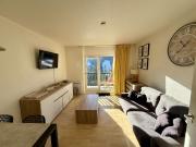 Studio rénové 5 pers à 300m des pistes, Flaine Forêt, balcon, lave-linge, lave-vaisselle - FR-1-687-37