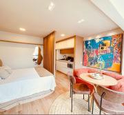 Lindo Studio Perdizes há 4 min do Allianz Parque e Shopping Bourbon