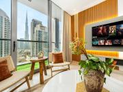 Luxury 2BR in Downtown with floor to ceiling Burj view