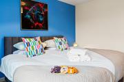Forest View- Oasis Mural -Didsbury Zen Sleeps 10