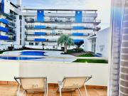 BLAUMARINA. Bajo con terraza y piscina cerca de la playa - ES-258-183