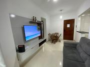 Apartamento com Sacada Gourmet, Wi-Fi, Ar Condicionado