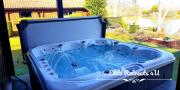 Elite Retreats 4U Lakeside Hot Tub Log Cabin with the fishing peg at Tattershall Lakes Park