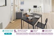 Plein centre ville - Appart pour 2 avec balcon