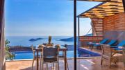 Kalkan 2 bedroom Seaview villa with private pool Jacuzzi