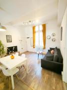 T2 lumineux plein centre à 5 min du Cours Mirabeau confort, wifi, cuisine équipée