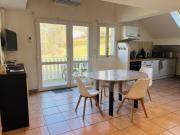 Bright apartment with mountain views