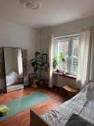 Warm and bright room