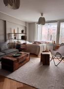 Stylish penthouse studio, with cozy balcony