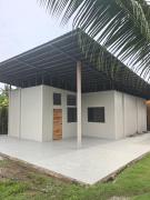 Concrete house with one big room