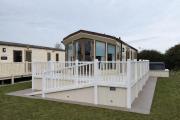 Sunnymede i2 - Hot tub caravan with ramped decking, pet friendly - Meadow Lakes Caravan & Lodge Hire