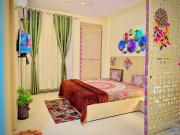 Elegant, Theme Based 1RK Homestay Near Prem Mandir