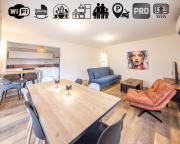 Bright 2 bedroom apartment I cozy I Ideal for family and business