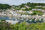 Russell Court 2 - Beautifully furnished modern apartment with parking and views over Looe river and town