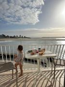 Appartement pleine vue mer sur la plage