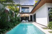 10min Seminyak Villa 2 BR & private pool - Breakfast included