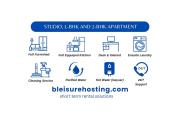 Crane House - Spacious 2BHK AC Flat by Bleisure