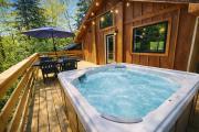 Beachside-HotTub-Fireplace-Authentically Northern