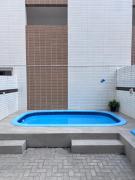 Apto Completo 2 Quartos, Piscina, Garagem e Ar-condicionado - Até 5 Pessoas