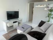 Anitápolis central -apartamento com jardim