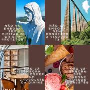 Casa com piscina, na Rota do Cristo Protetor