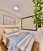 Apartamento elegante com TV smart no centro de Curitiba