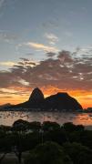 Praia de Botafogo vista Pão de Açúcar Vista mais linda do Rio