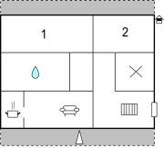 Two-Bedroom Apartment In Blace