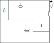 1 Bedroom Stunning Apartment In Zuljana