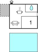 1 Bedroom Cozy Apartment In Liznjan