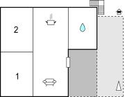 Lovely Apartment In Vir With Kitchen