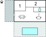 2 Bedroom Gorgeous Apartment In Umag