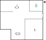 Cozy Apartment In Zlarin With Wifi