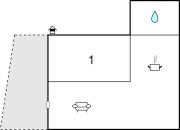 One-Bedroom Apartment In Komarna