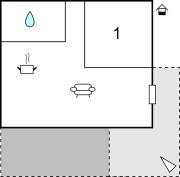 1 Bedroom Nice Home In Rogotin