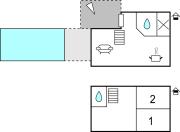 2 Bedroom Beautiful Home In Trilj