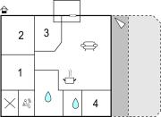 Amazing Home In Vittaryd With Kitchen