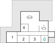 Lovely Home In Knebel With Kitchen