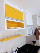 Apto Completo e Confortável Famílias e Trabalho