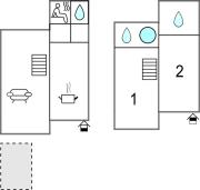 Nice Home In Stari Laz With Kitchen