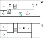 Nice Home In Tim With Sauna