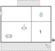 1 Bedroom Lovely Apartment In Bosana