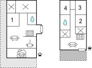 Awesome Home In Djurhamn With Kitchen