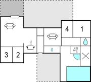 Four-Bedroom Holiday Home In Ebeltoft