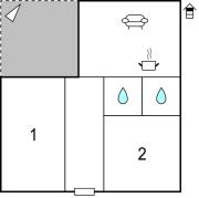 Nice Apartment In Banjol With Kitchen