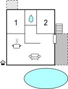 2 Bedroom Awesome Home In Maslenica