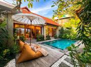 2BR Tropical Pool Villa Near Pererenan Beach