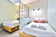Stylish 2-Bedroom Loft in the Heart of Paris with Air Conditioning