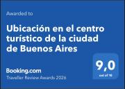 Ubicación en el centro turístico de la ciudad de Buenos Aires