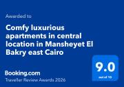 Comfy luxurious apartments in central location in Mansheyet El Bakry east Cairo